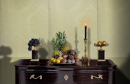 Обои SF1021 фото в интерьере гостиной превью