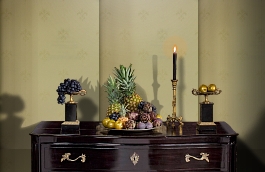 Обои SF1028 фото в интерьере гостиной превью