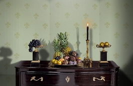 Обои SF1088 фото в интерьере гостиной превью