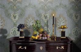 Обои 3 NC-D фото в интерьере гостиной превью