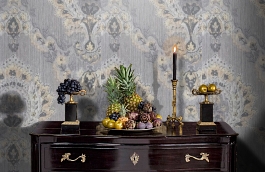 Обои 5 NC-D фото в интерьере гостиной превью