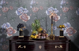 Обои 8 NC-F фото в интерьере гостиной превью