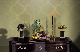 Обои TM1113 фото в интерьере гостиной превью