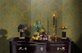 Обои TM2473 фото в интерьере гостиной превью