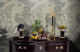 Обои TM3121 фото в интерьере гостиной превью