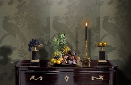 Обои TM3141 фото в интерьере гостиной превью