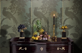 Обои TM3461 фото в интерьере гостиной превью