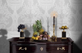 Обои KT4515 фото в интерьере гостиной превью