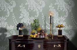 Обои KT4548 фото в интерьере гостиной превью