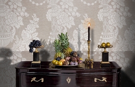 Обои KT4580 фото в интерьере гостиной превью