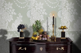 Обои KT4598 фото в интерьере гостиной превью