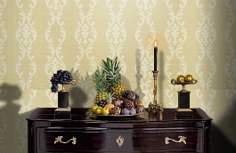 Обои KT5272 фото в интерьере гостиной превью