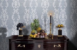 Обои KT5286 фото в интерьере гостиной превью