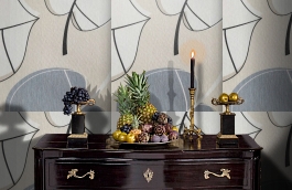 Обои KT80072 фото в интерьере гостиной превью