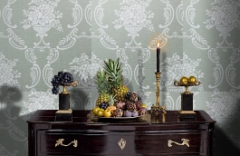 Обои KT9848 фото в интерьере гостиной превью