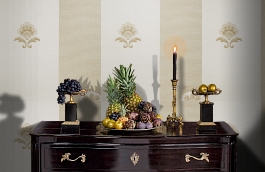 Обои KTE08005 фото в интерьере гостиной превью