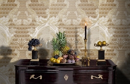 Обои KTE08009 фото в интерьере гостиной превью