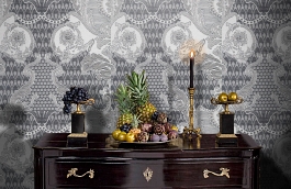 Обои KTE08030 фото в интерьере гостиной превью
