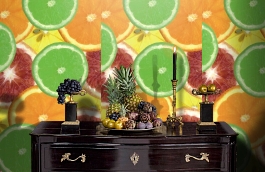 Обои 891355 фото в интерьере гостиной превью