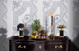 Обои 9240-B1 фото в интерьере гостиной превью