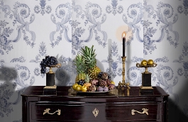 Обои 9250-B1 фото в интерьере гостиной превью