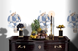 Обои T2259 фото в интерьере гостиной превью