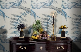 Обои F75.0003.A03 JUNGLE.39468 фото в интерьере гостиной превью