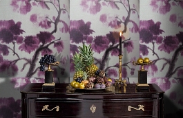 Обои F75.0004.B30 TOILE.39467 фото в интерьере гостиной превью