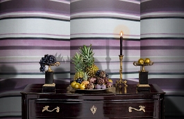 Обои F75.0005.C80 DRIP C-80 фото в интерьере гостиной превью