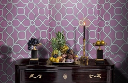 Обои F75.0006.C08 RODIN C-08 фото в интерьере гостиной превью