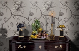 Обои 312621 фото в интерьере гостиной превью