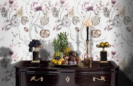 Обои 111488 фото в интерьере гостиной превью