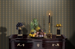 Обои MAN01901B фото в интерьере гостиной превью