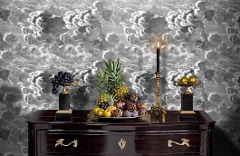 Обои 114-29058 фото в интерьере гостиной превью