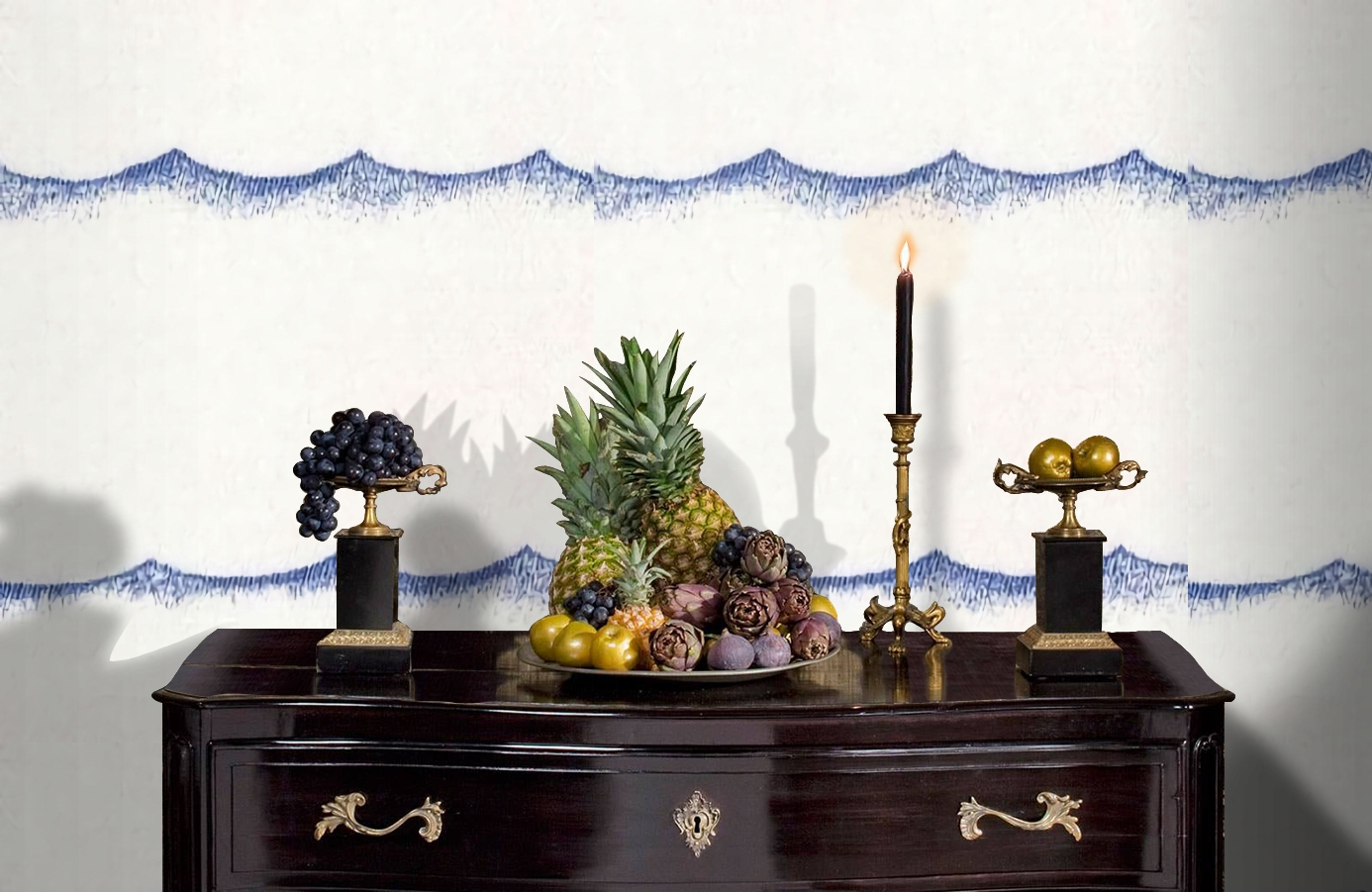 Обои MLW29966502 фото в интерьере гостиной