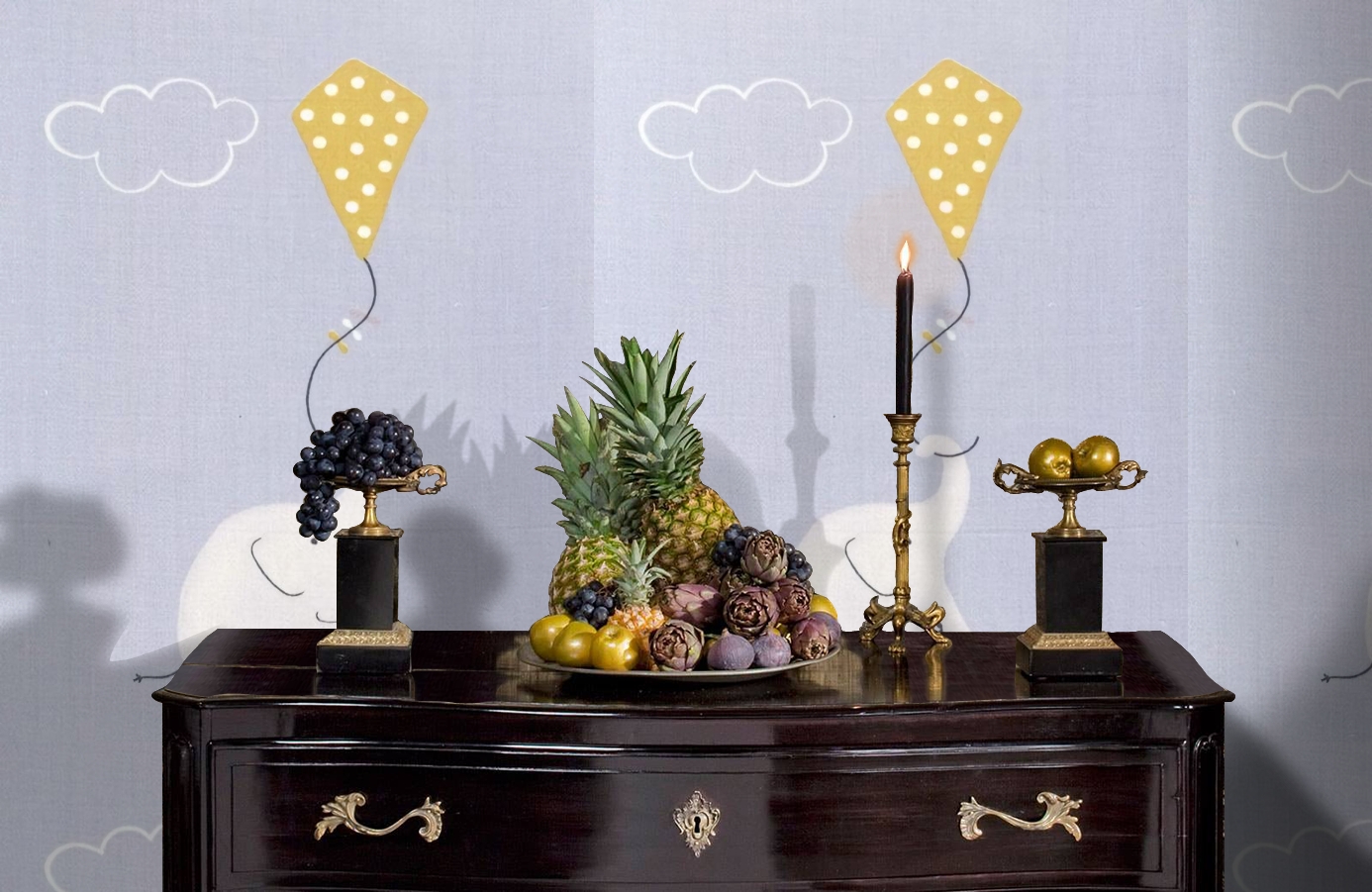 Обои MLW29986214 фото в интерьере гостиной