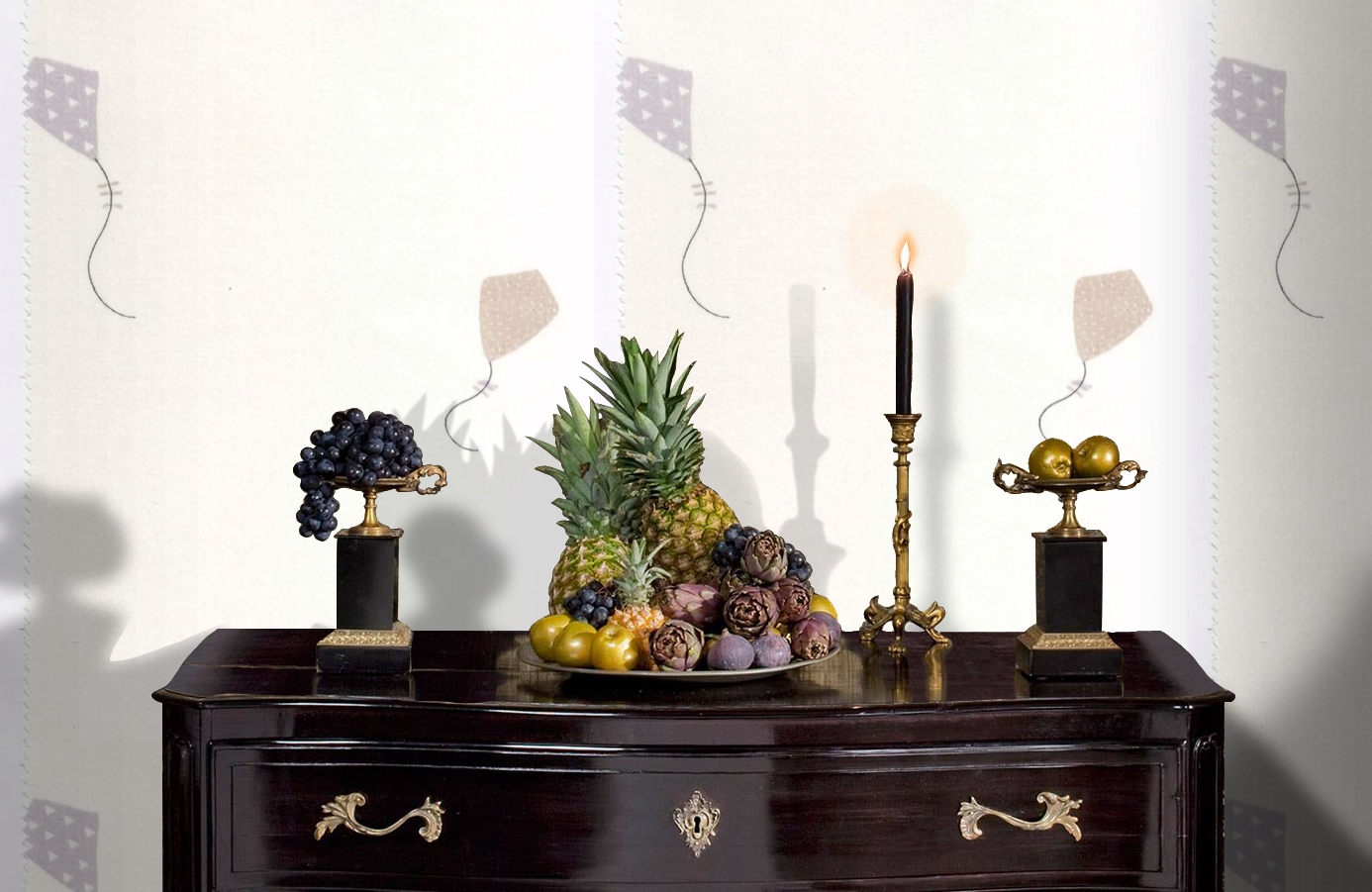 Обои MLW29991313 фото в интерьере гостиной