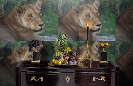 Обои 847406 фото в интерьере гостиной превью