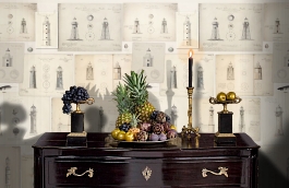 Обои 2987 фото в интерьере гостиной превью