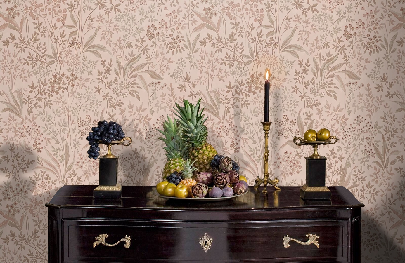 Обои 7290 фото в интерьере гостиной