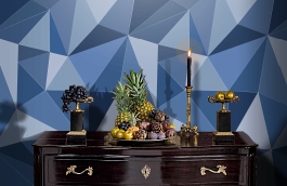 Обои 93/13043 фото в интерьере гостиной превью