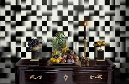 Обои 93/14045 фото в интерьере гостиной превью