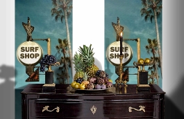 Обои MD902011 фото в интерьере гостиной превью