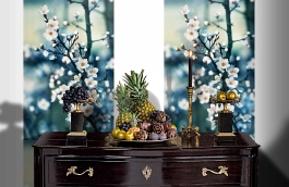 Обои MD902015 фото в интерьере гостиной превью