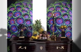 Обои MD902018 фото в интерьере гостиной превью