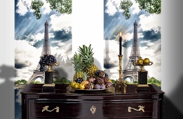 Обои MD902028 фото в интерьере гостиной превью