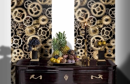 Обои MD902043 фото в интерьере гостиной превью