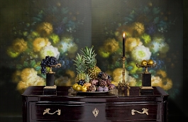 Обои 2223 фото в интерьере гостиной превью