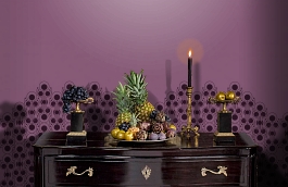 Обои DM205-2 фото в интерьере гостиной превью