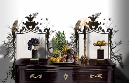 Обои P010201-4 фото в интерьере гостиной превью